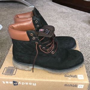 Quilted Timberland Boots